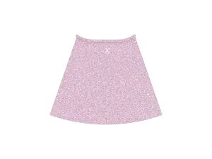 Amethyst Shimmer Wrap Skirt