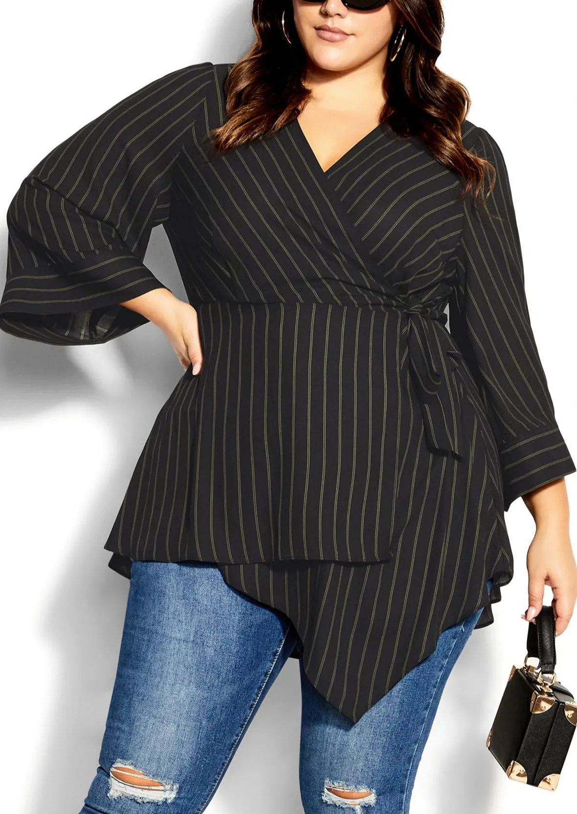 CITY CHIC Trendy Plus Size Veronica Tunic Top