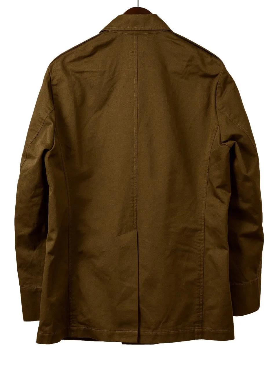 CLASSIC TAILORED SAFARI JACKET in Drab Drill