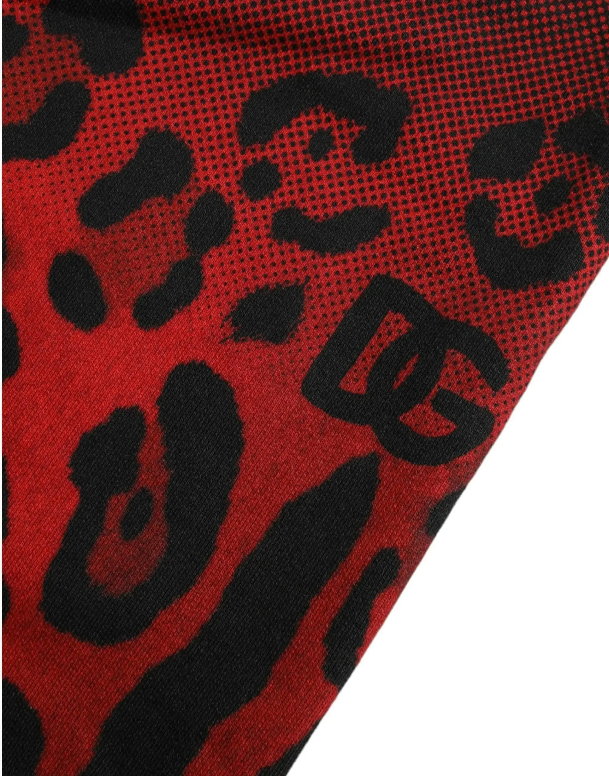 Dolce & Gabbana Gradient Leopard-Print Shorts