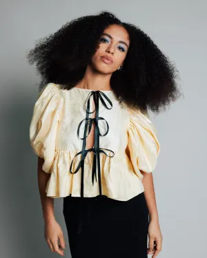 Kels Top in Vintage Creme by Madeline Marie