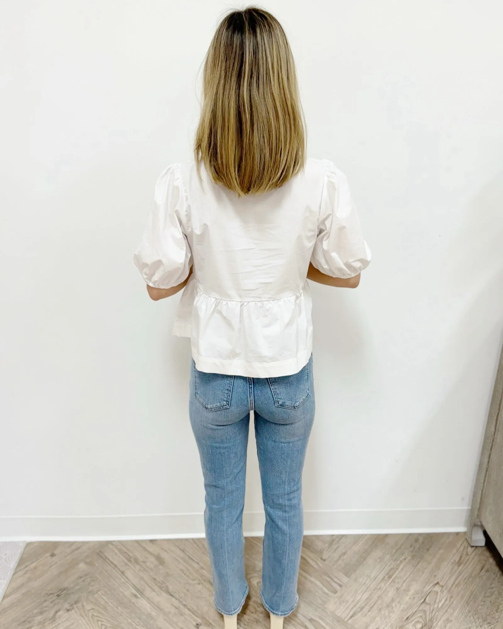 Kiki Tie Front Top