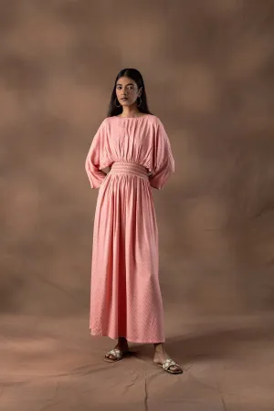 Munfarid Sugarganic Fabric Smocked Dress
