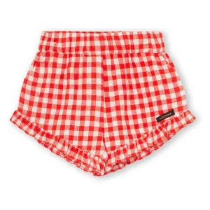 Pearl Shorts in Poppy Check by A Monday in Copenhagen