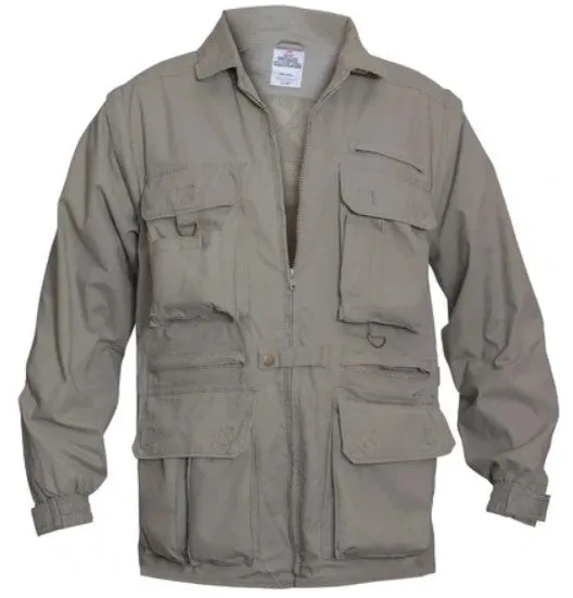 Rothco Mens Convertible Safari Jacket - 2XL