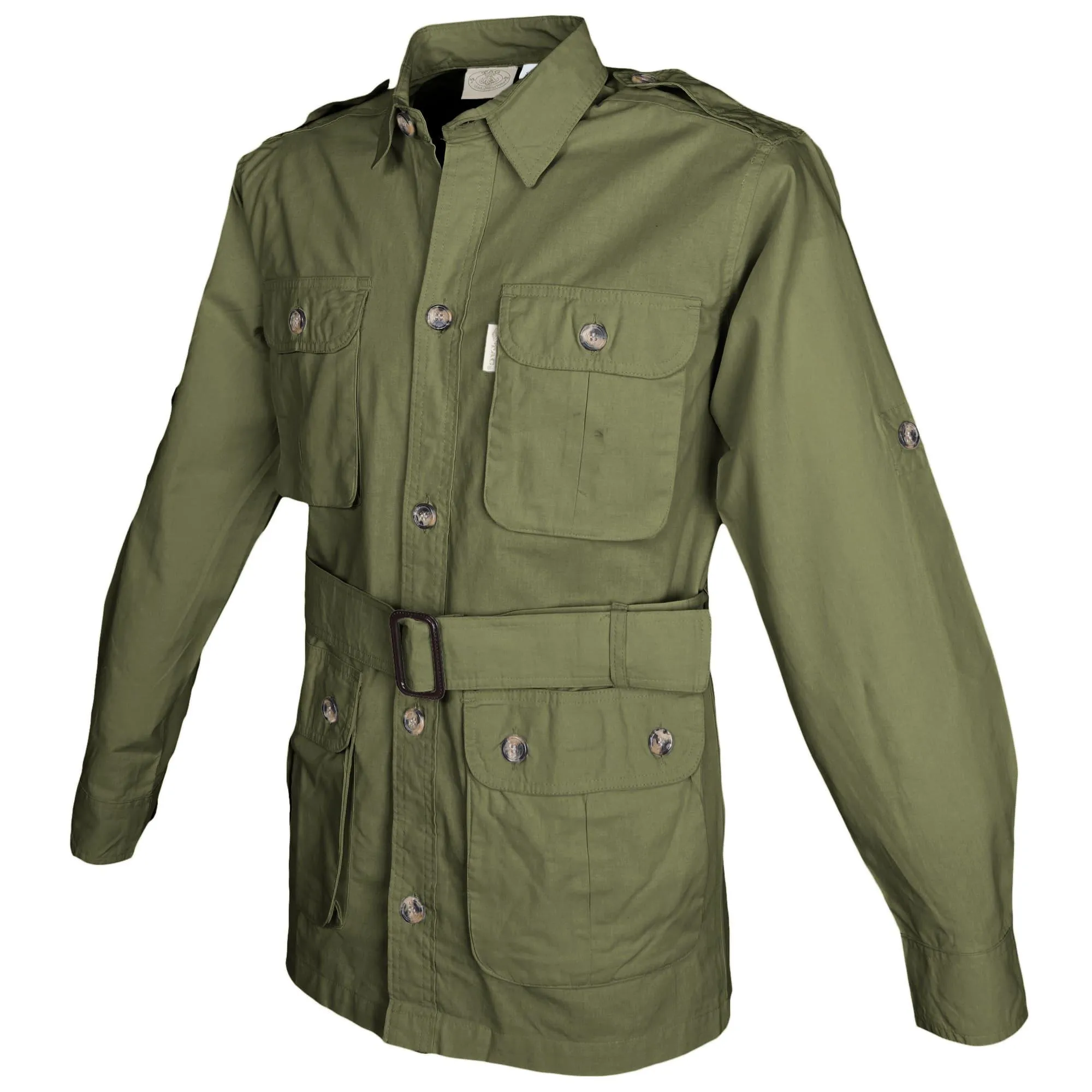 Safari Jacket for Men - Moss