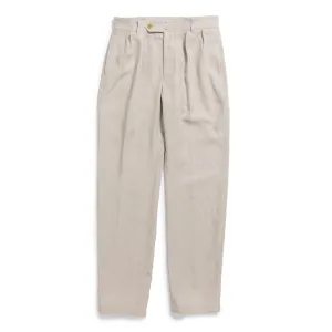 Soundman Clarke Trouser Linen Beige