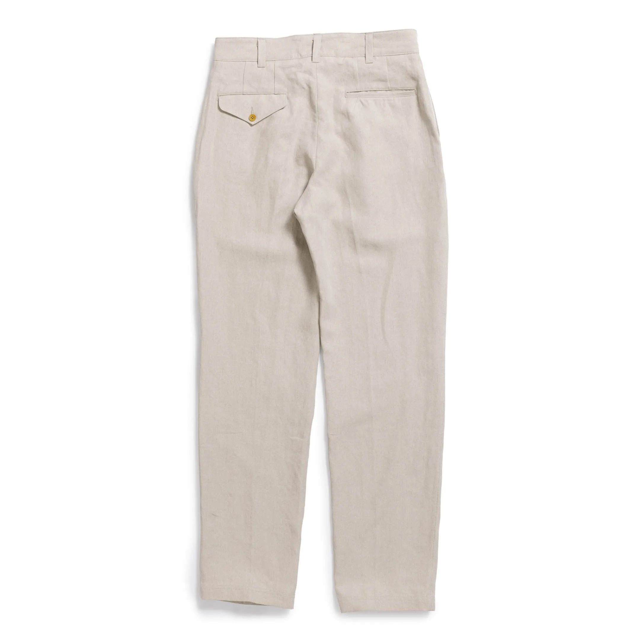 Soundman Clarke Trouser Linen Beige