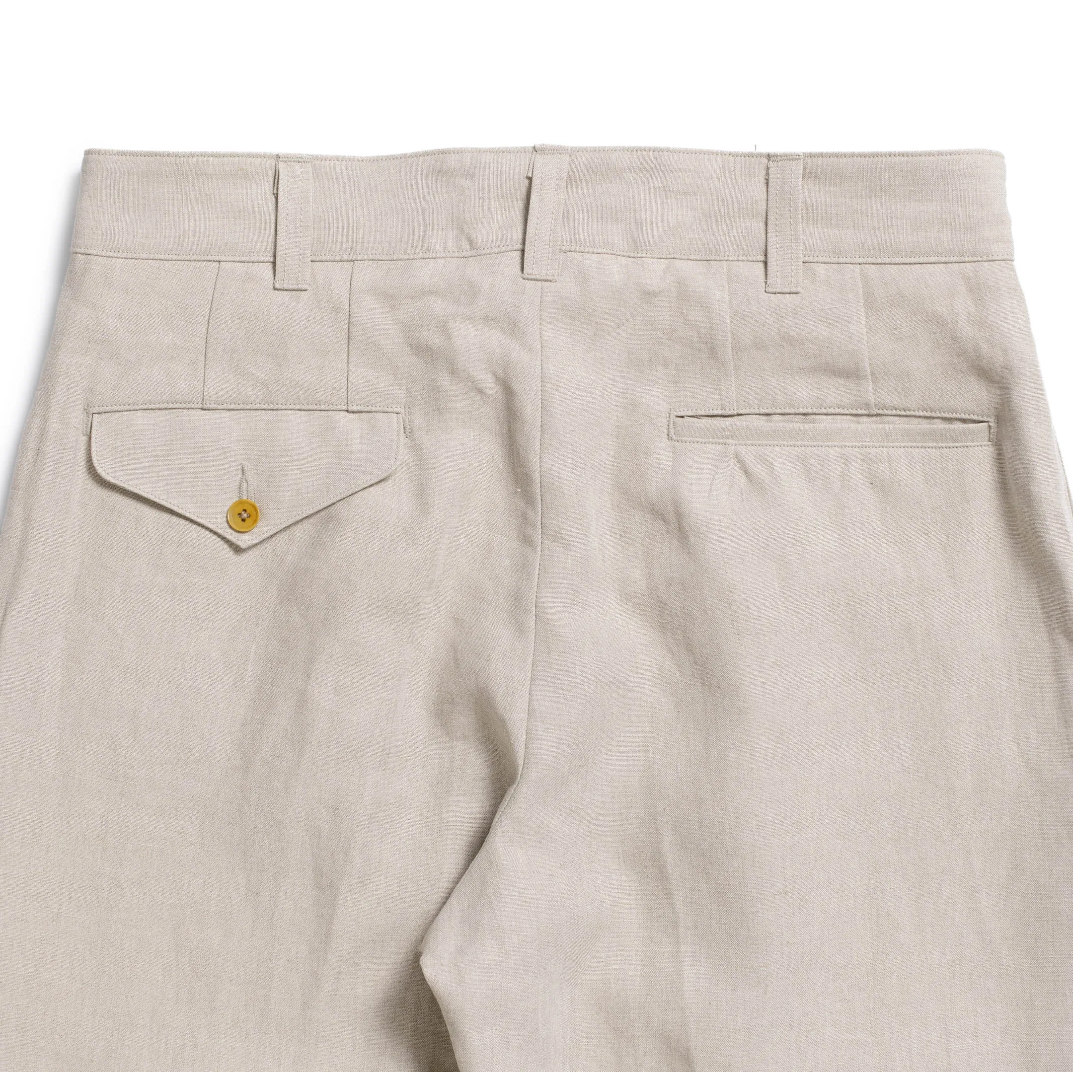 Soundman Clarke Trouser Linen Beige