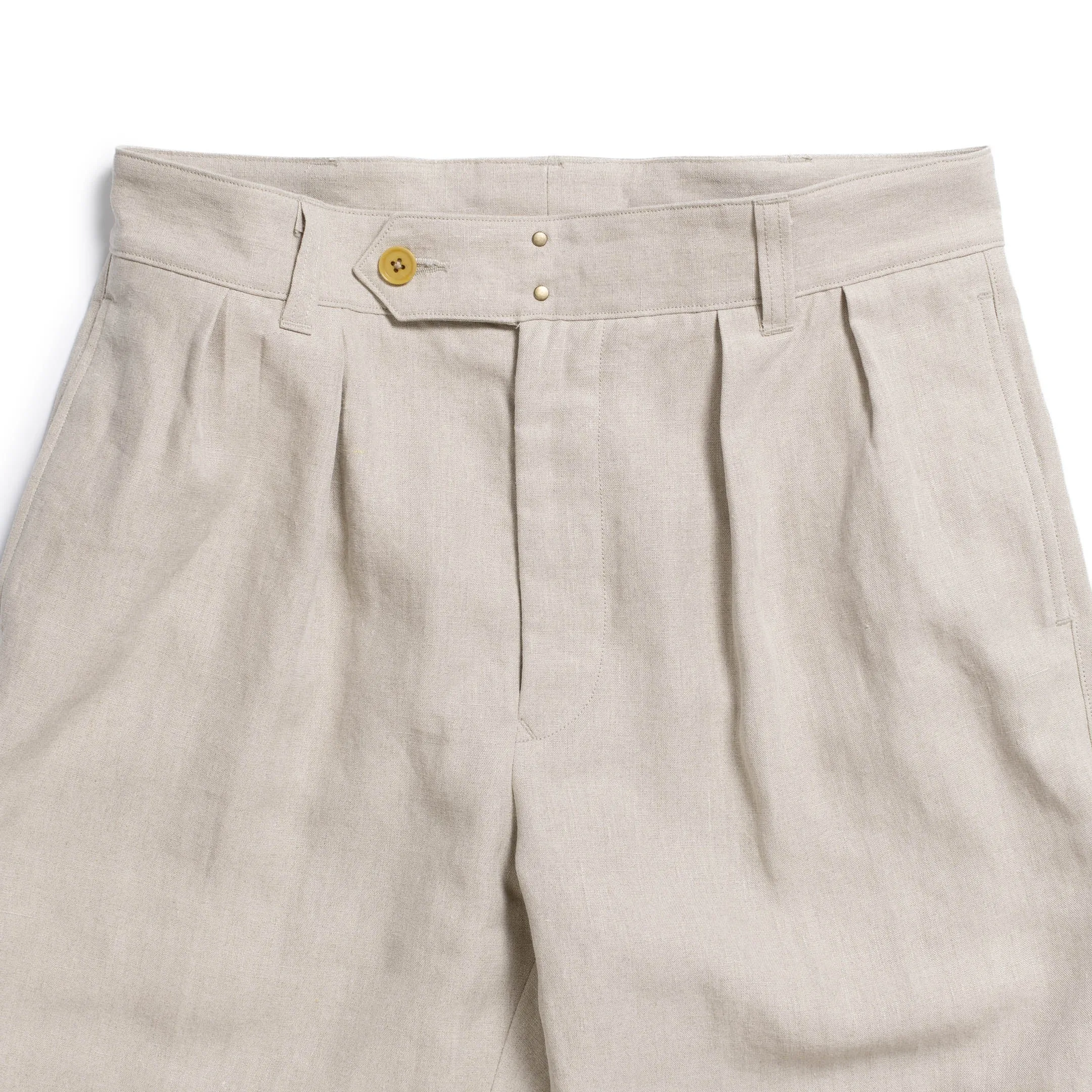 Soundman Clarke Trouser Linen Beige
