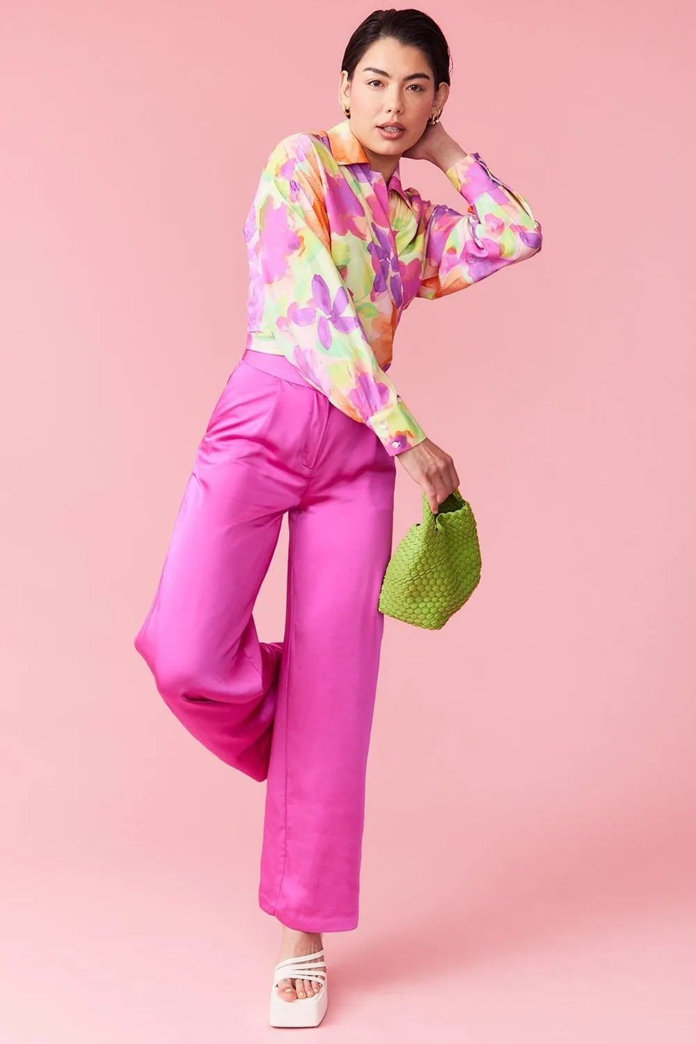 Sustainable Rose Petal Fibre Blouse