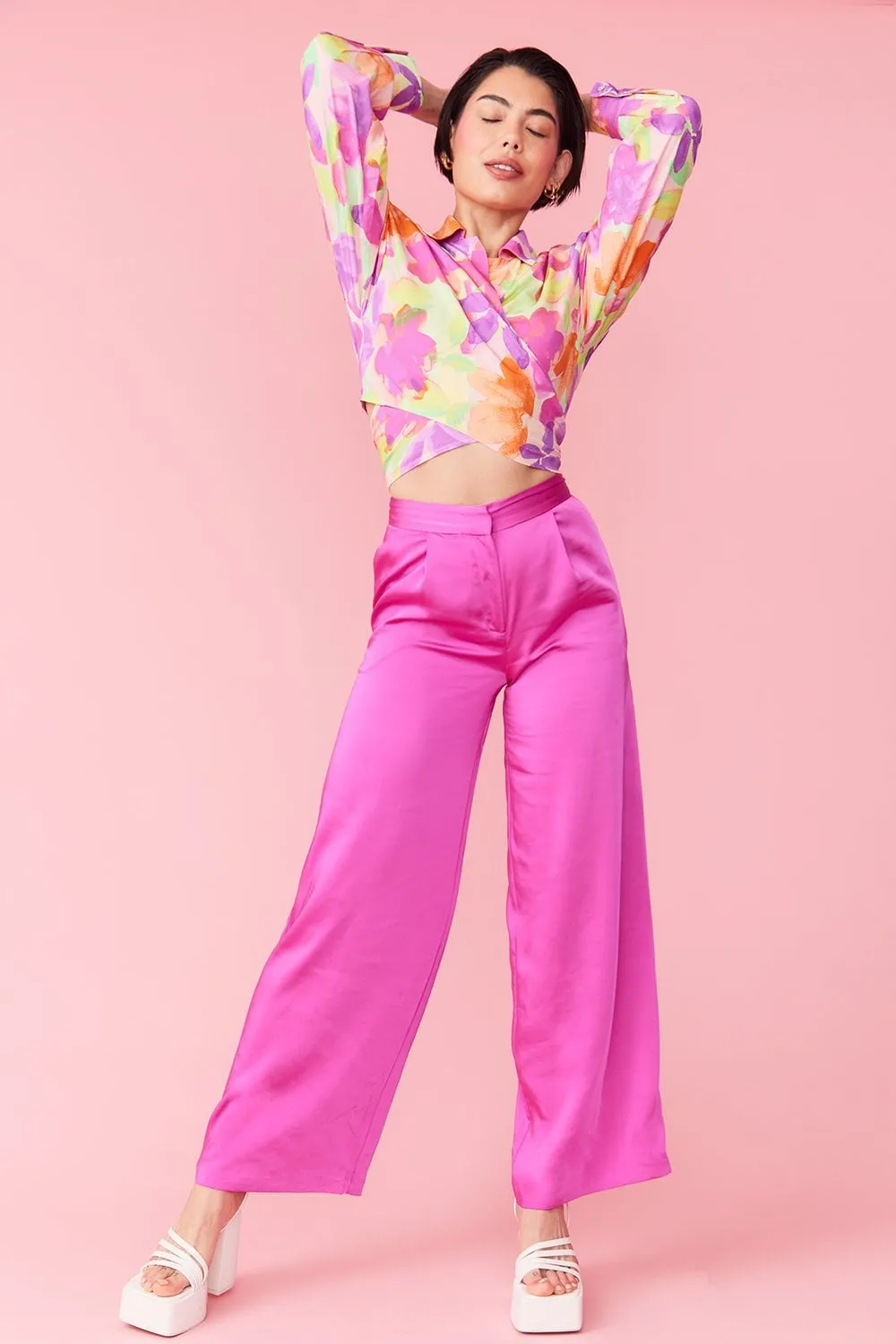 Sustainable Rose Petal Fibre Blouse
