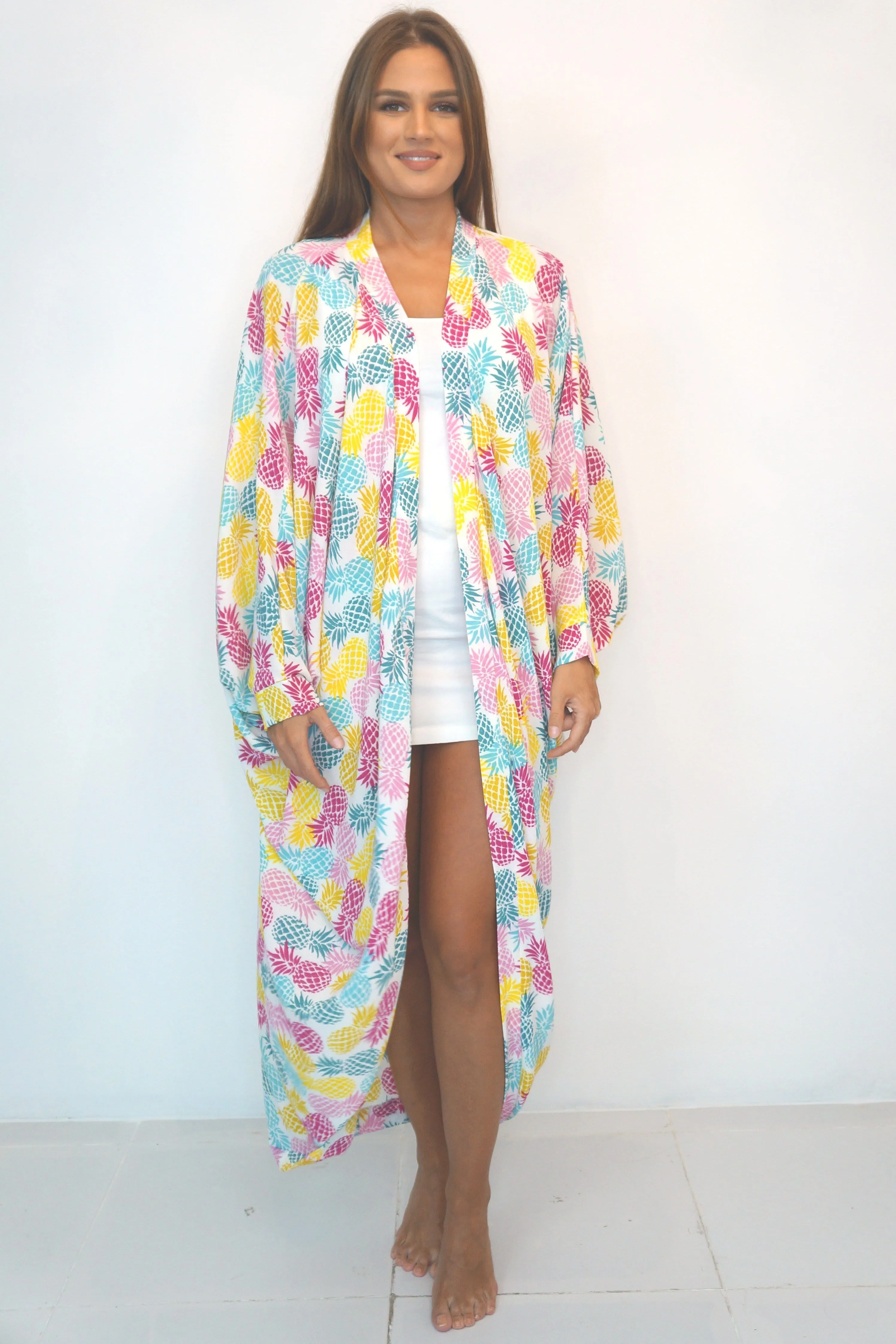 The Palm Kimono - Pineapple Happiness