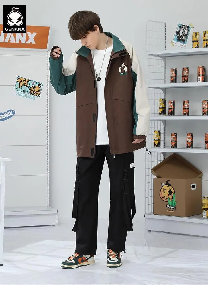 Urban Cartoon Print Graphic Couple Jacket