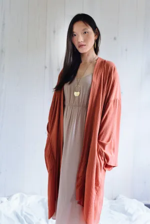 Zen Boho Kimono - Clay