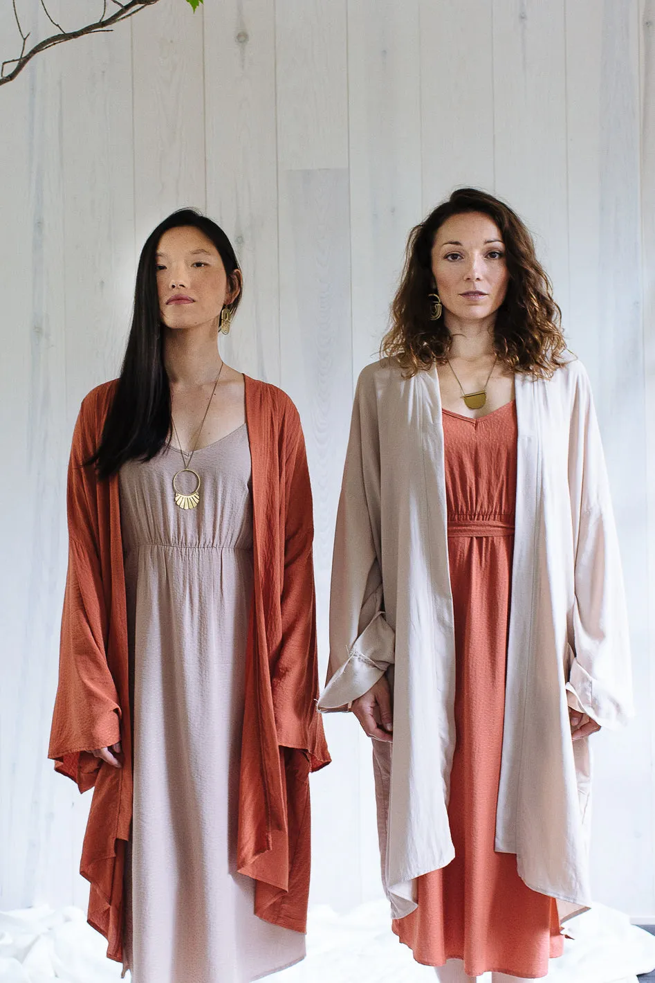 Zen Boho Kimono - Clay